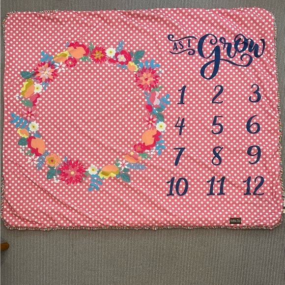 Matilda Jane As I Grow Milestone Blanket EUC - Picture 6 of 7